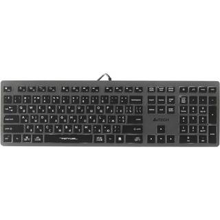 A4Tech FSTYLER FX60H kablet tastatur (hvid baggrundsbelyst) sort og grafit