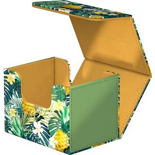 Sidewinder 100+ Bahia Green Floral - deckbox - Ultimate Guard