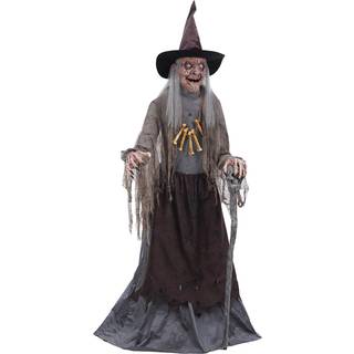 Alte Waldhexe Halloween Animatronic 180cm