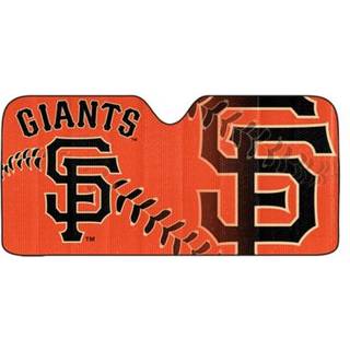 Fanmats 60037 MLB San Francisco Giants Windshield Sun Auto Shade Sun Shield Sun Visor | Harmonika tri-fold til opbevaring | 59 """" X 29.5 """" Farve