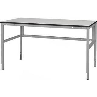 Arbejdsbord Let H-stel 1200x620 mm HPL bordplade