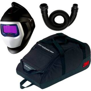 3M Speedglas Svejseskærm 9100 Air, med svejsekassette 9100V, TH2 opgraderingssæt, 569005.