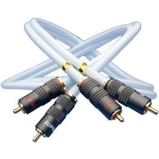 SUPRA EFF-IX stereo phono lydkabel | 2,00 meter | BUY & TRY | PRIS-MATCH