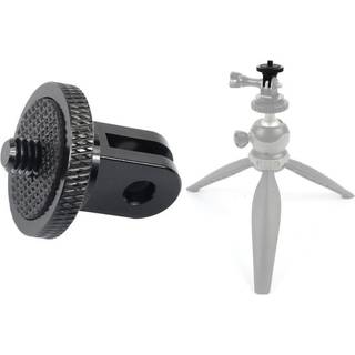 GoPro Hero 9 / 10 Adapter til Tri Pod Montering i Aluminium - Sort