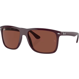 Ray-Ban RB4547 Boyfriend Two 6718C5 57 Solbriller Mænd Burgunder - Bordeaux Burgundy - 57mm