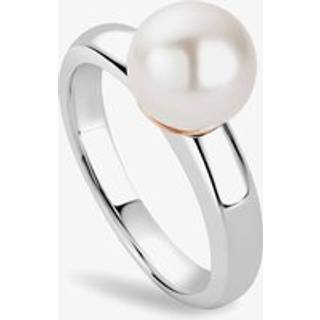 Nature's Wonder Sterling Silver Beachcomber Ring with Pearl