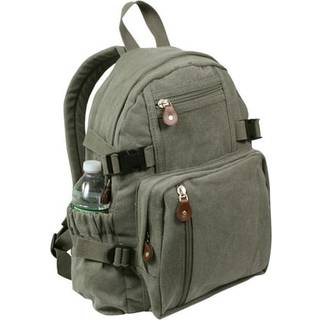 Rothco Vintage Canvas Mini Rygsæk 23L Oliven - One Size