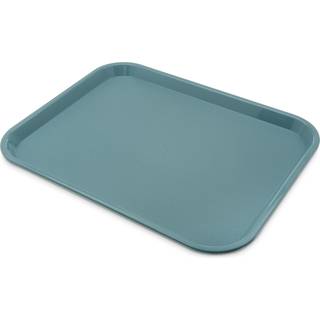 CFS Cafe Plastic Fast Food Bakke 14 """" X 18 """" Skifer