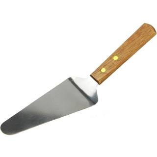 Chef Craft Select rustfrit stål træhåndtag Pie Server 9,25 inches Længde Naturlig