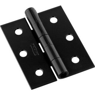National Hardware N115-451 V129 Sk?rm/stormd?r H?ngsler i sort 3 """" X 2-1/2 """" 2 stykke