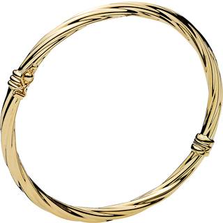 LUND Armring, Snoet i guld