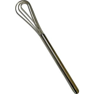 Rattleware 11 Lang h?ndtag s?lv rustfrit st?l espresso flad whisk - Ideel til kommercielle indenlandske eller hjemmek?kkener - Premium kvalitetsk