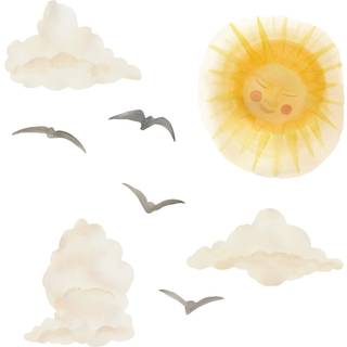 That's Mine - Wallsticker sol - Yellow