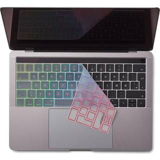 Philbert MacBook Pro Touch Bar 13" / 15" Keyboard Cover m. Dansk Tastatur - Rainbow