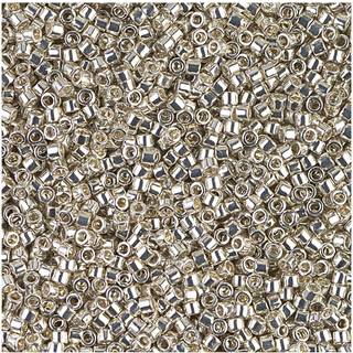 itoshii tube Perlen 2mm 7g - Silber Metallic