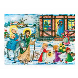 Julekalender med let glimmer