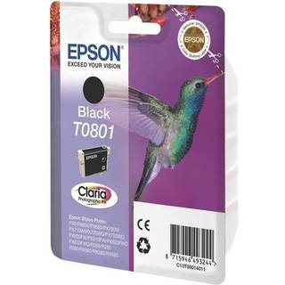 Epson Epson T0801 Blækpatron sort T0801