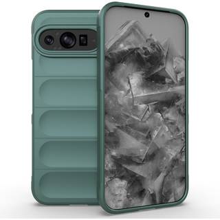 EIDERWOOD Google Pixel 9 Pro XL Fleksibelt Plastik Bagside Cover - Grøn