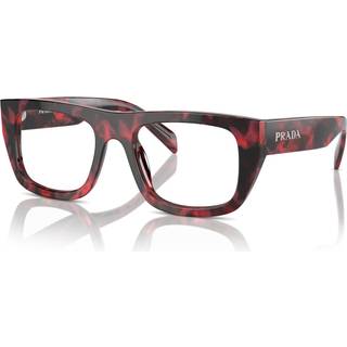 Prada Kvinde PR A17V 16U1O1 Optiske stel Acetat Violet Transparent Firkantet Normal