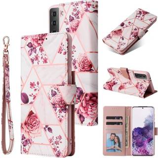 Samsung S21 Trendy Pung Etui Sparkle 4-RUMMET