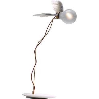 Ingo Maurer Lucellino Bordlampe - Bordlamper Messing Hvid - 4812000
