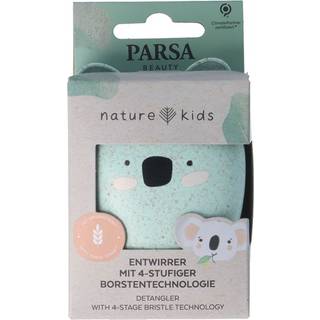 Parsa Karlo Detangler hårbørste af hvedehalm uden håndtag - Koala print