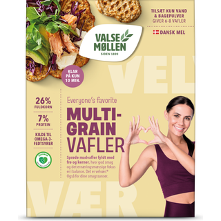 Multigrain Vafler - 500g, Valsemøllen^