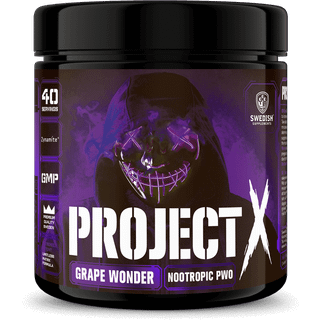 Swedish Supplements Project X, 330 g (Grape Wonder)