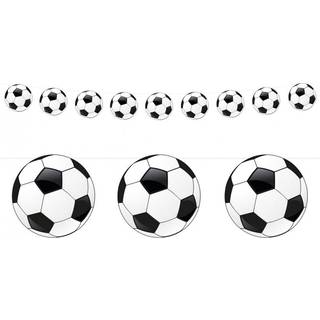 Fodbold guirlande 200 cm