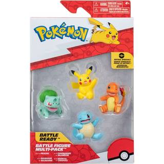 Pokémon Battle figurer 5 cm 4-pak