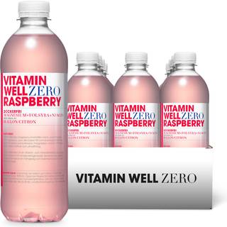 Vitamin Well Zero, Raspberry, 500 ml