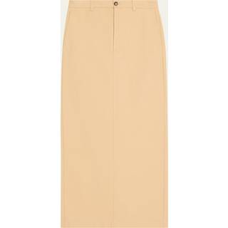 Wardrobe.NYC Drill cotton maxi skirt - neutrals - XS