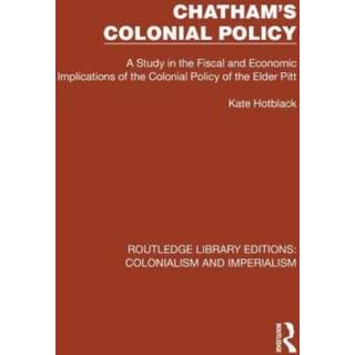 Chatham's Colonial Policy