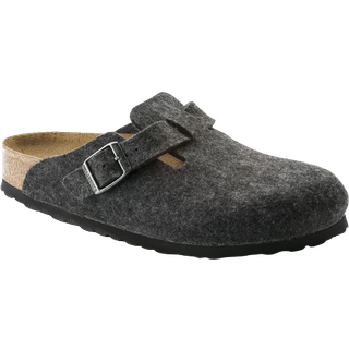 BIRKENSTOCK Boston Classic Footbed Wool Felt Antracite