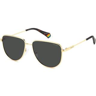 Polaroid PLD 6196/S/X Polarized J5G/M9 56 Solbriller Mænd Guld - Gold - 56mm
