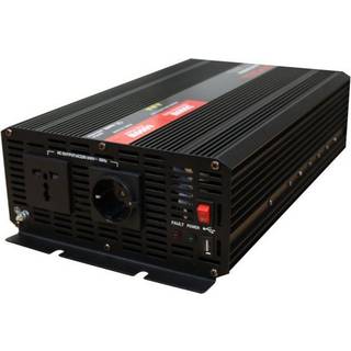 Japcell 3000W Inverter DC 12V til AC 230V - Ren Sinuskurve