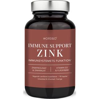 NORDBO Immune Support Zink - 90 kaps.