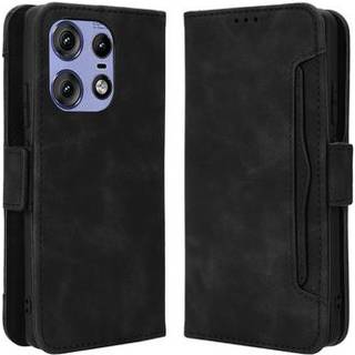 Motorola Edge 50 Pro Pung Cover med Kortholder - Sort