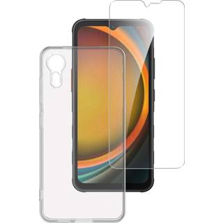Samsung Galaxy Xcover 7 4smarts Second Glass X-Pro 360° Protection Set (Cover + Hærdet Glas)