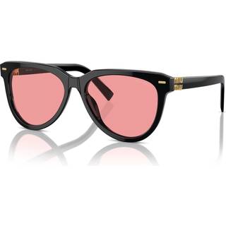 Miu Miu MU12ZS 16K1D0 56 Solbriller Kvinder Black - Black - 56mm