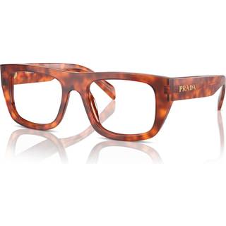 Prada PR A17V 18R1O1 53 Briller Kvinder Tortoiseshell - Cognac Tortoise - 53mm
