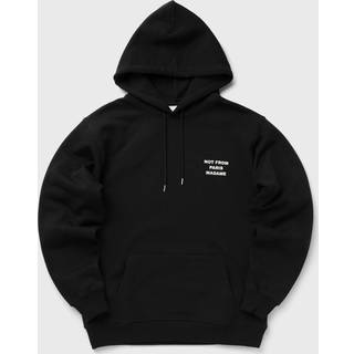 Drôle de Monsieur Slogan Hoodie Black