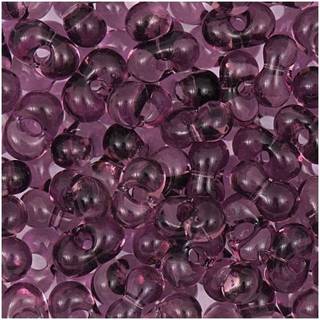 itoshii farfalle Perlen 3,2x6,5mm - Violett Transparent