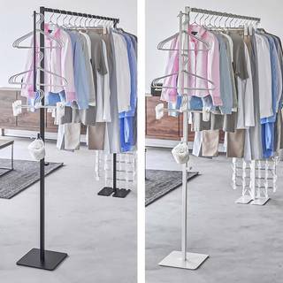 Yamazaki sammenklappeligt tøjstativ/tørrestativ - Hvid