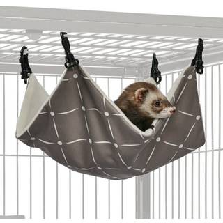Midwest Homes for Pets Designer Ferret Nation / Critter Nation Small Hammock Tan & White 13.0 """" L X 12.0 """" W X 8.0 """" Th