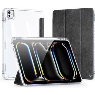 DUX DUCIS Unid Series iPad Pro 11" 2024-Etui med Auto Wake / Sleep - Gennemsigtig / Sort