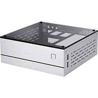 Goodisory A01 Aluminium Mini-ITX HTPC Desktop Computer Chassis (Sliver Tempered Glass)