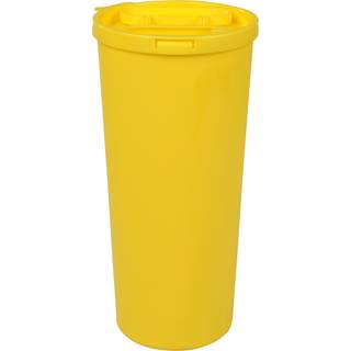 Kanyleboks Uson 3000 ml, Gul H29,5 x Ø13,2 cm