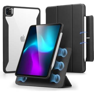 iPad Pro 11" (2024) ESR Rebound Hybrid Flip Cover - Sort