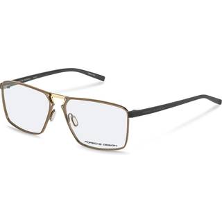 Porsche Design P8764 D000 58 Briller Mænd Brun - Gold - 58mm